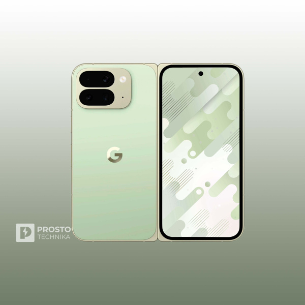 Смартфон Google Pixel 10 Pro Fold 16/256Gb, зелёный (Jade)